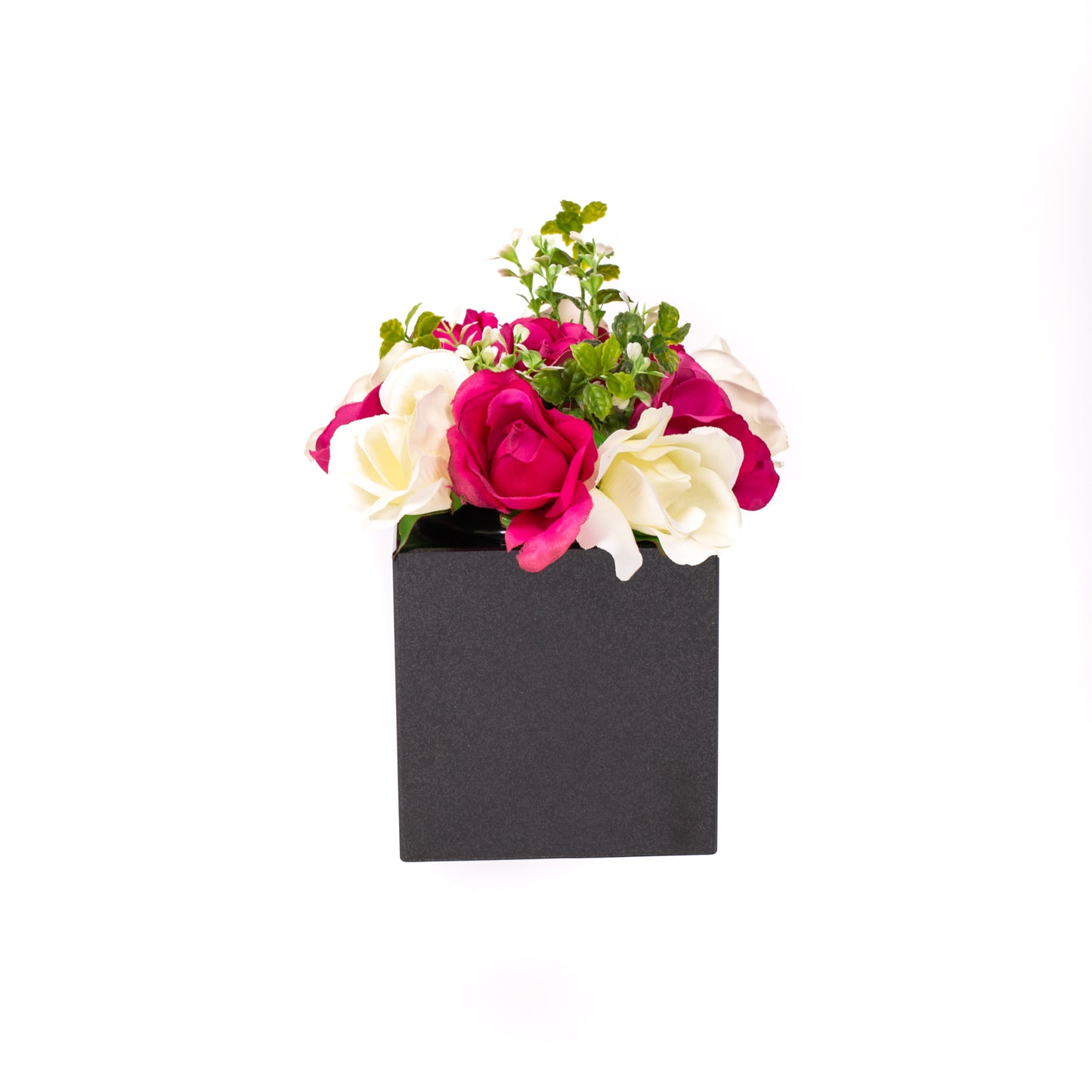 6" Black Headstone Vase