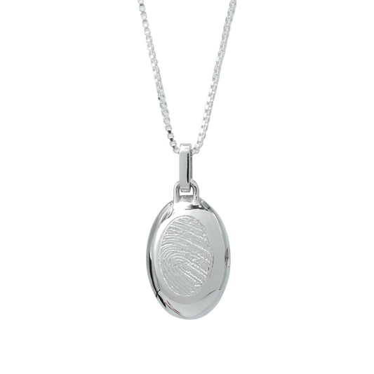 Oval Cremation Pendant